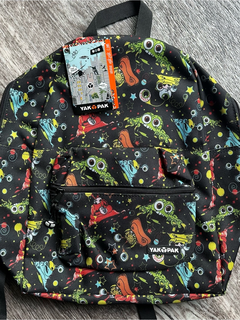Yak Pak NEW With Tags Monsters & Aliens
